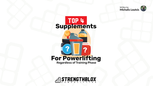 The Best 4 Supplements for Powerlifting!