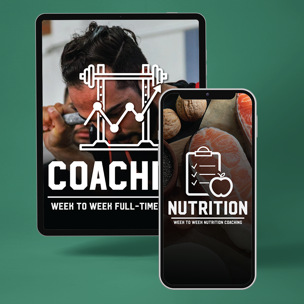 Weekly Powerlifting Coaching / Weekly Nutrition BUNDLE