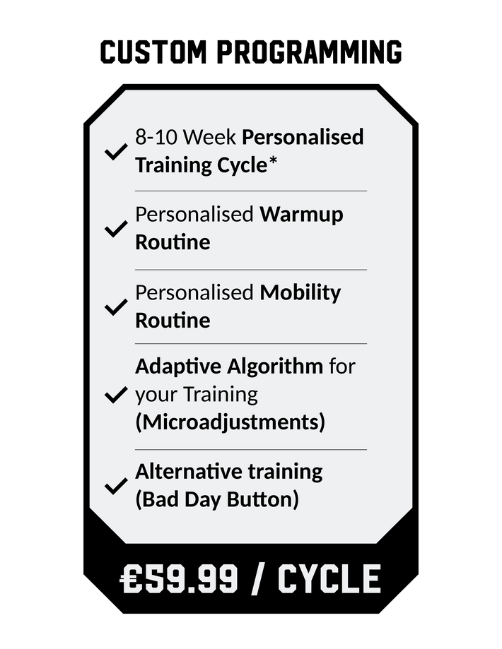 Strengthblox custom powerlifting programs – STRENGTHBLOX